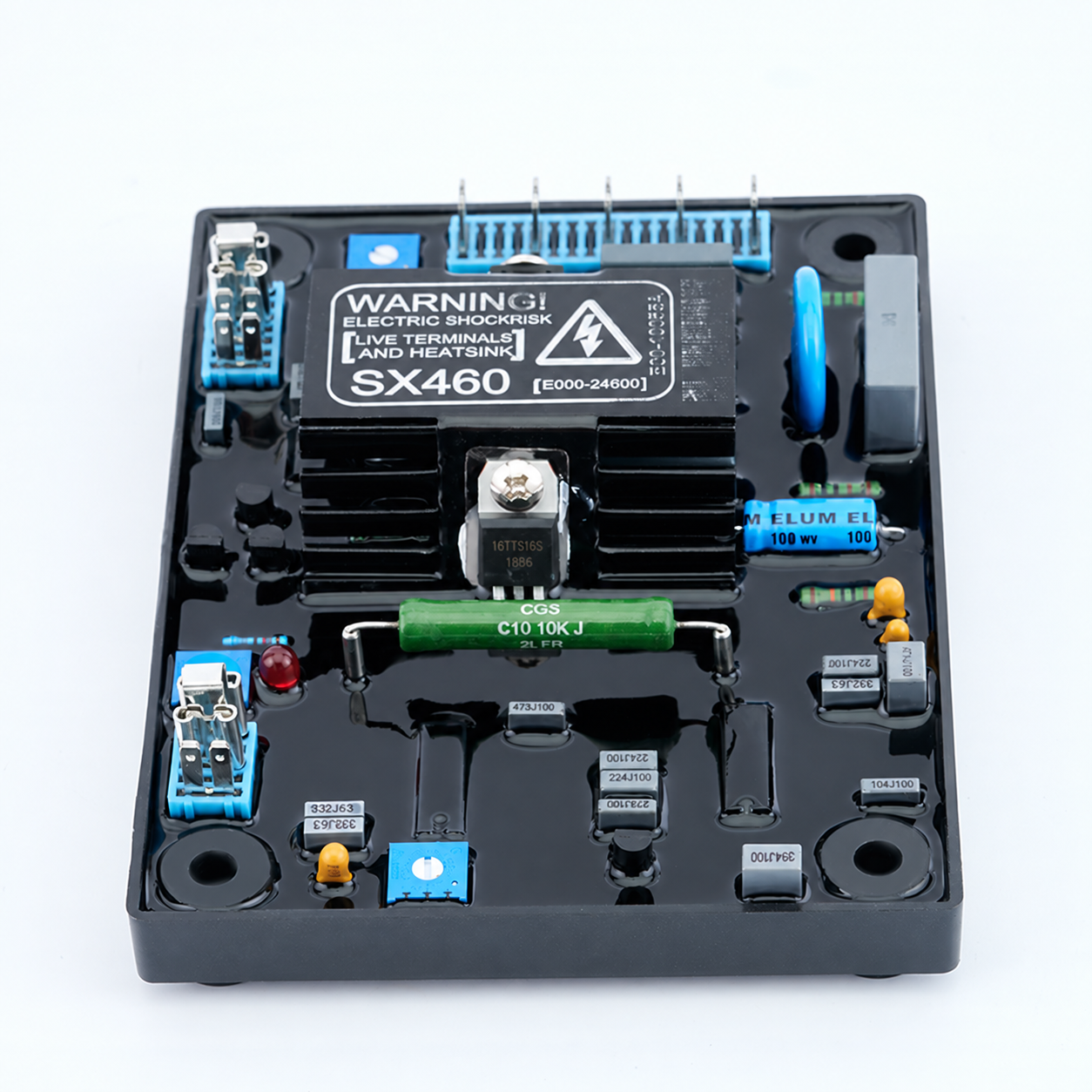 SX460 Compatible Brushless Alternator AVR — supplier reference photo