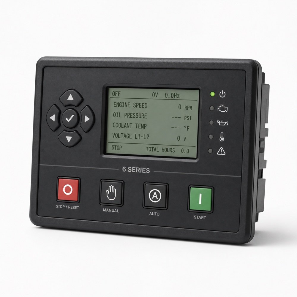 DSE6120MKIII — Generator Controller generator controller on a clean white background