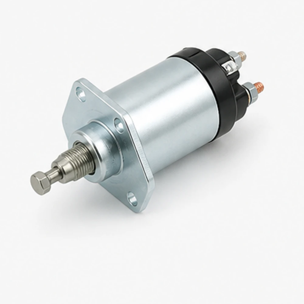 Original generic engine stop solenoid category illustration — verify exact model before ordering