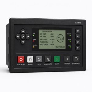 8610MKII synchronizing load-sharing generator controller on clean white background