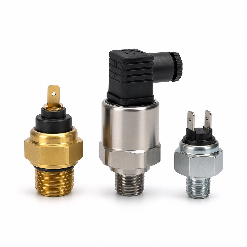 0-10BAR — Generator Oil Pressure Sensor generator sensor on a clean white background