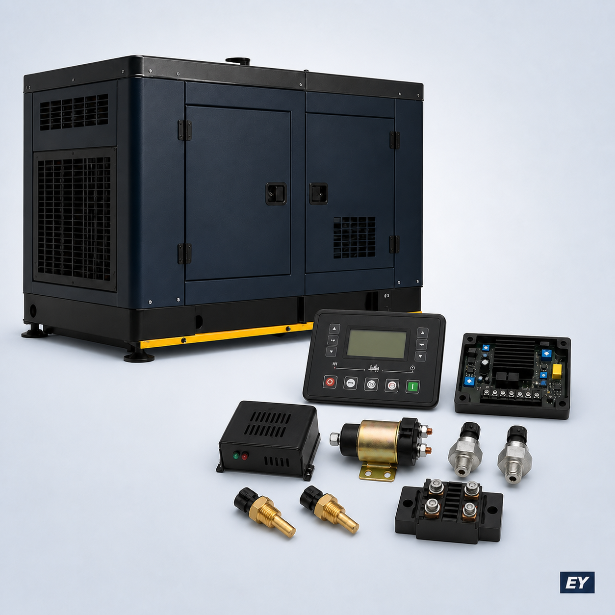 100 kVA Silent Diesel Generator reference configuration